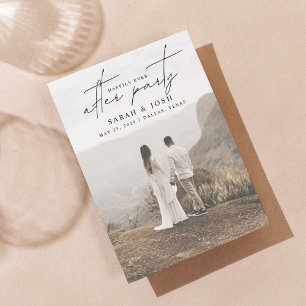 QR Code Happily Ever After Party 2 Photo Announcement