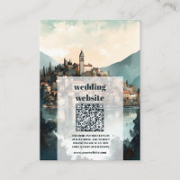 qr code Italy Lake Como Destination Wedding