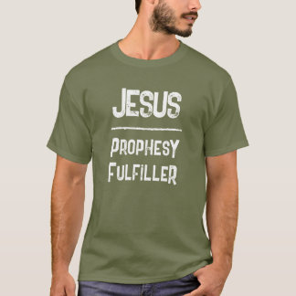 QR Code Jesus Prophesy Fulfiller Bible Christian T-Shirt
