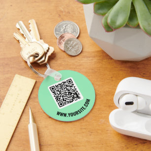QR Code Keychain