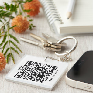 QR Code Keychain