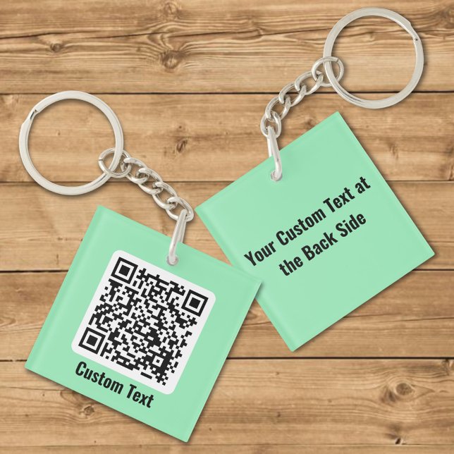QR Code Keychain (Creator Uploaded)