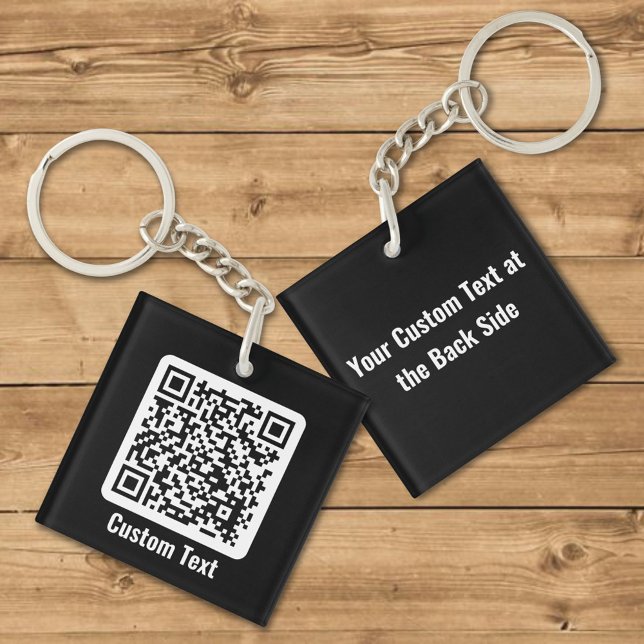 QR Code Keychain (Creator Uploaded)