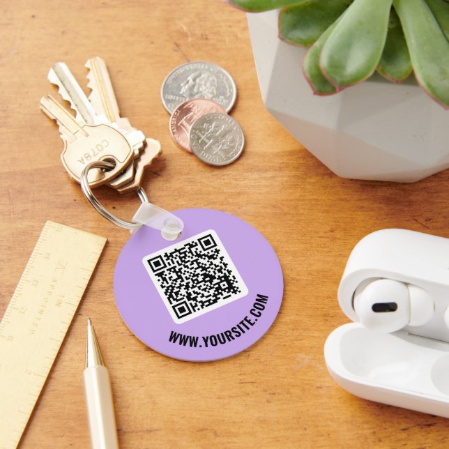 QR Code Keychain (Desk)