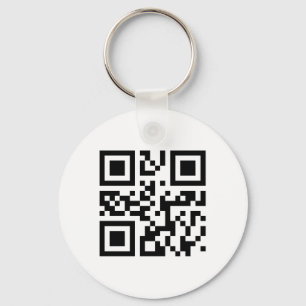 QR Code Keychain Template