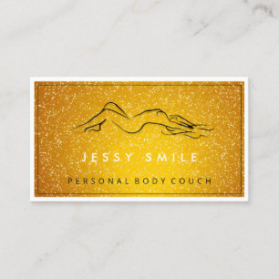 QR CODE Logo Body Sculpting Massage Care Blue SPA Business Card
