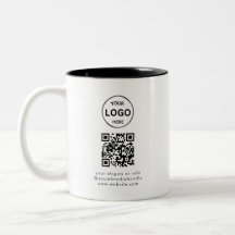 Qr Code Logo Business Minimalist Simple