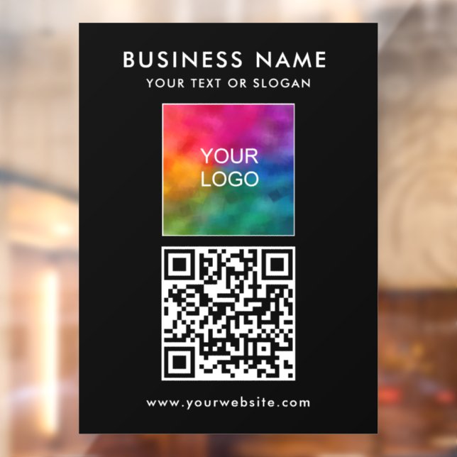 QR Code Logo Modern Minimalist Vertical Template (Sheet 2)