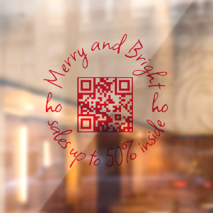 QR Code MERRY AND BRIGHT SALES UP TO 50% INSIDE 