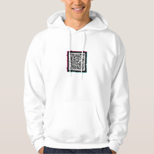 QR Code Message (Have a Great Day!) Hoodie