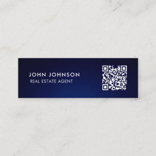 QR Code Mini Business Card