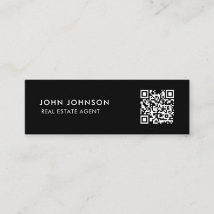 QR Code Mini Business Card