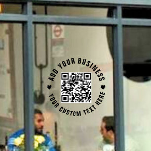 QR Code   Minimalist Simple Business Scannable Win