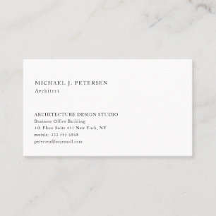 QR CODE modern basic professional template Business Card