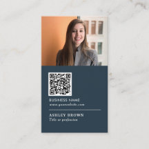 QR code Modern professional real estate photo Busi