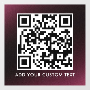 QR Code Modern Simple Stylish Scannable