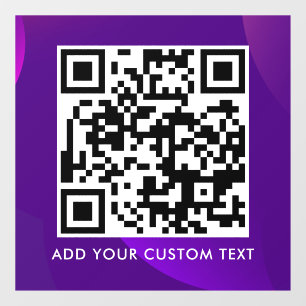 QR Code Modern Simple Stylish Scannable