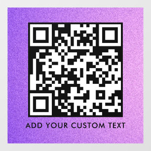 QR Code Modern Simple Stylish Scannable