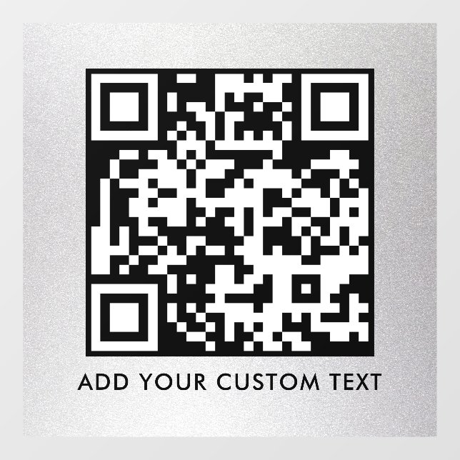 QR Code | Modern Simple Stylish Scannable  (Sheet)