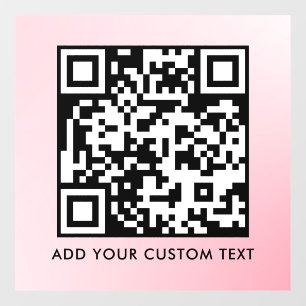 QR Code Modern Simple Stylish Scannable