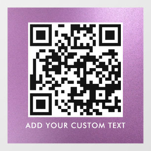 QR Code Modern Simple Stylish Scannable Window