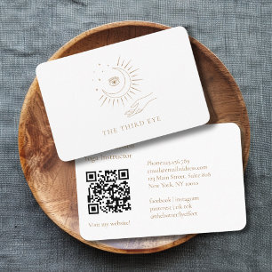 QR Code- Moon Eye Yoga Reiki Wellness  Business Card