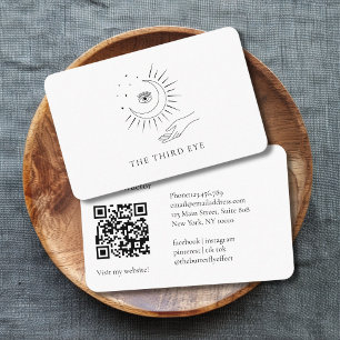 QR Code- Moon Eye Yoga Reiki Wellness  Business Card