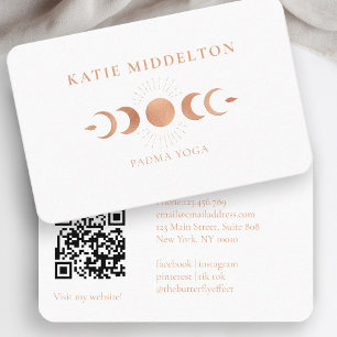 QR Code- Moon Yoga Reiki Wellness Business Card