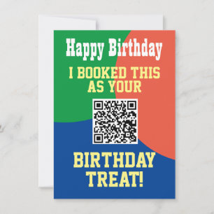 QR Code on a Card