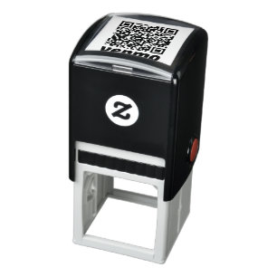 QR Code Payment Proess Rubber Stamp