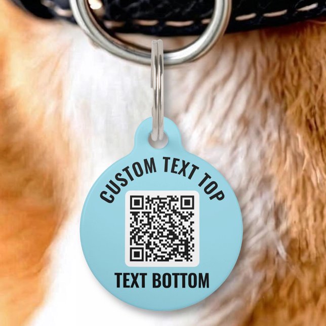 QR Code Pet ID Tag (Creator Uploaded)