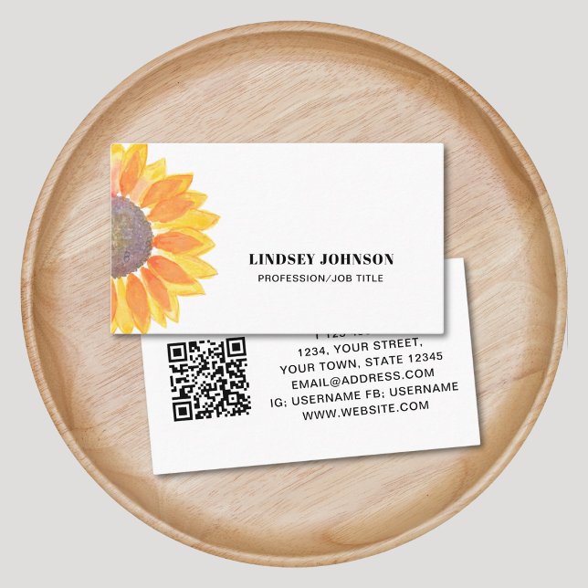 QR Code Profession/Job Title Business Card (Creator Uploaded)