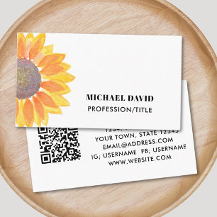 QR Code Professional Business Card
