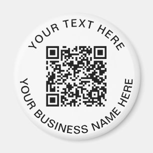 QR Code Promotional Magnet
