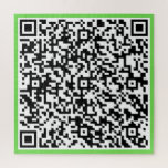 QR Code Puzzle Gift with Your Surprise Message<br><div class="desc">QR Code Puzzle with Your Unique Surprise Message / Information with QR Code - Image / or add your Logo - Photo / Text / more - Resize and Move or Remove / Add Elements - Image / text with Customisation Tool. Choose Colour / size / font. Make your unique...</div>