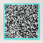 QR Code Puzzle Your Surprise Message Funny Gift<br><div class="desc">Your QR Code Puzzle with Your Unique Surprise Message / Information with QR Code Scan Info - Image / or add your Logo - Photo / Text / more - Resize and Move or Remove / Add Elements - Image / text with Customisation Tool. Choose Colour / size / font....</div>