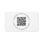 QR Code | Rustic Kraft Modern Stylish Professional