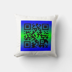 QR Code® Saying: HAPPY FATHER’S DAY Cushion