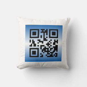 QR Code® Saying: HAPPY PASSOVER Cushion