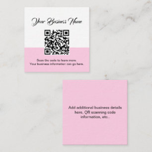 QR Code Scan Business Card