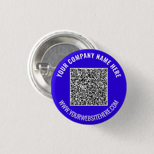 QR Code Scan Info Custom Text Button Choose Colour