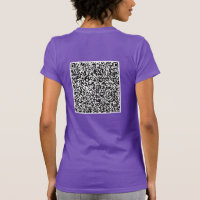 QR Code Scan Info Surprise Message T-Shirt Gift