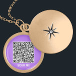 QR Code Scan Info Your Colour Necklace Template<br><div class="desc">Custom Colours - Personalised Your QR Code Scan Info - Special Massage Necklaces / Gift - Add Your QR Code - Image or Photo / or Name - Custom Text - Resize and Move or Remove / Add Elements - Image / Text with Customisation Tool. Choose / Add Your Favourite...</div>