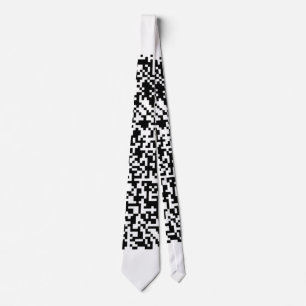 QR Code Scan Info Your Colours Business Neck Tie