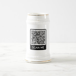 QR Code Scan Info Your Personalised Beer Stein