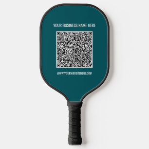 QR Code Scan Name Info Colours Pickleball Paddle