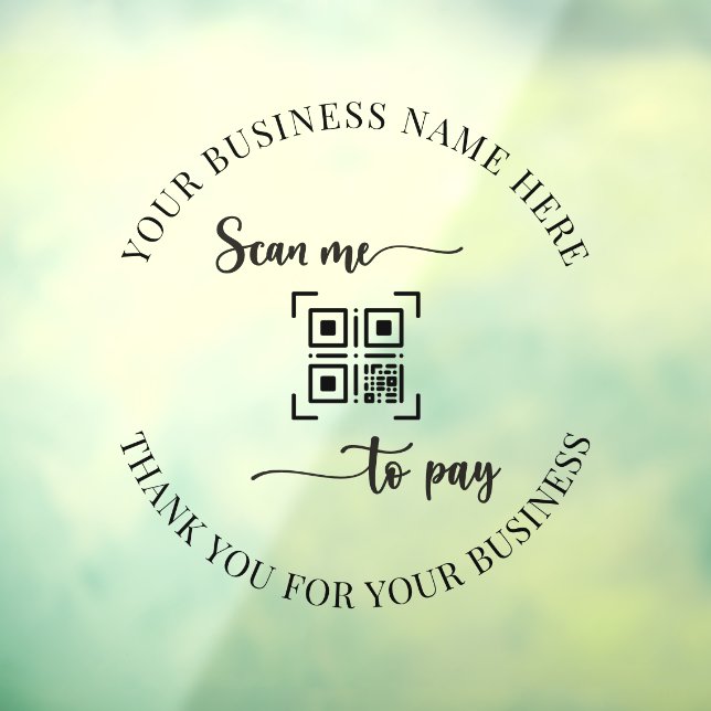 QR Code Scan to Pay Thank You Business Script  (Sheet 3)