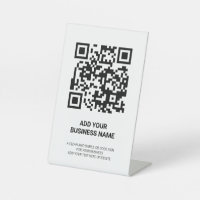 QR Code Scannable Contactless Business