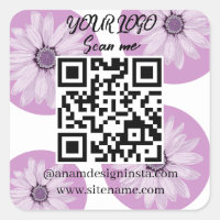 QR code scanner Sticker