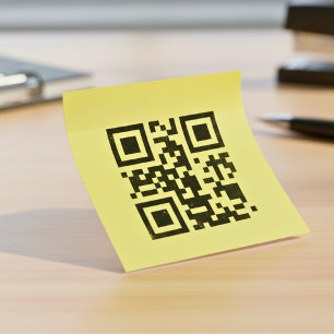 QR Code Self-Inking Rubber Stamp